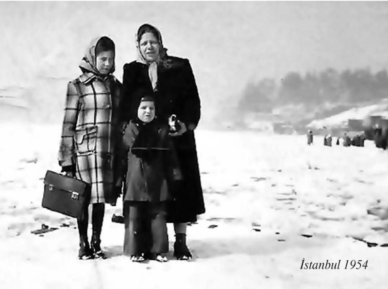 1954 - İstanbul'da yaşanan büyük kış mevsimi 23